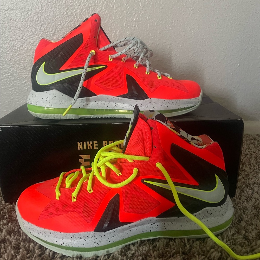 Lebron 10 “Bright Crimson”
